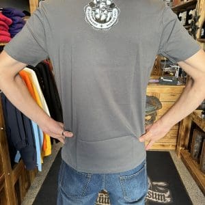 Stüürmanns Seemann Shirt in anthrazit Rückseite mit Stüürmanns Nackendruck